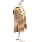 Torrid Space Dye Hoodie Pullover Sweater Womens Size Large Knit Beige Pink Cream Photo 5