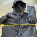 Gap Navy Blue Hooded Long Jacket Photo 4