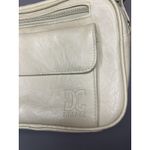 DC Design Collection Shoulder Bag Womens Ivory Faux Leather Crossbody Organizer Photo 1
