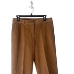 L.L. Bean Women's Size 6 Tall Tan Corduroy Academia‎ Fall Straight Leg Pants Brown Photo 1