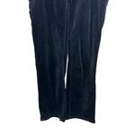 Charter Club  Pant Shop Women Sz 6 Pants Black Corduroy Straight Leg Cotton Blend Photo 2