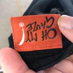 Oh My Gauze Top Women’s Square Neck Cut Out Cotton Cold Shoulder Shirt Boho Black Size undefined Photo 5