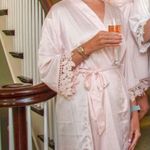 Satin Bridesmaid Soft Pink Bridal Party Robe Size undefined Photo 1