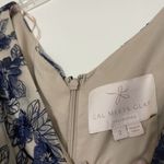 Gal Meets Glam NWT Rosemary Floral Embroidered Midi Dress Navy Nights $198 Sz 2 Photo 3