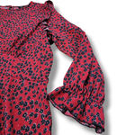 River Island Dress Size 22 US 26Uk 52EUR A-Line Dress Long Sleeve Floral New NWT Photo 4
