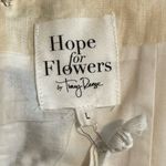 Tracy Reese Hope for Flowers Linen Cami Slip Dress Embroidered Size Large NWT Photo 5