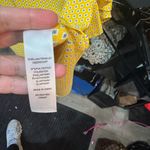 Adrianna Papell Yellow Patterned Women's Top. Adrianna pappell Photo 2