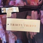 Urban Outfitters Thirty/Thirty LA  Floral Print Organza Puff Mini Dress Small NWT Photo 4