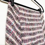 Carlisle  Tweed Boucle Multicolor Pencil Skirt Size 2 Photo 2
