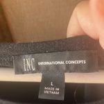 INC  Black Pearl-Embellished Women's Top large Photo 2