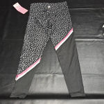 Betsey Johnson  Womens Black Polka‎ Dot Leggings Small Photo 1