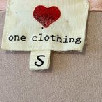 One Clothing  Pink Silver sequins tank top Sz S Photo 1