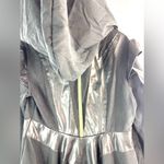 Spirit Halloween Goth Robe M Hoodie Black Zip Front Photo 5