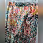 Johnny Was  Kaleida Elsie Silk  Jogger Women's Pants Boho Chic C61923A1 Size M Photo 4