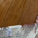 Floral Maxi Dress with Puff Sleeves Brown Photo 3