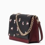 Kate Spade  Floral Saffiano Crossbody Bag Chain Flap NWT Photo 1