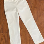 Kasper Vintage  white pants - Size 6. Beautiful pair of pants. No pockets. No stains, no pulls or fuzzies. Excellent condition. Zips on side. measurements approximately 16” waste x 10” rise x 37” long. None smoking home. Price d at as is condition. Don’t like my price make a reasonable offer. Photo 0