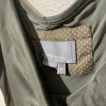 Anthropologie Satin Cowl Sleeveless Slip Maxi Green Dress Women's XS Photo 3