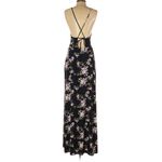 EXPRESS Black Floral Maxi Dress Photo 1