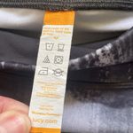 Lucy women’s gray graphic print athletic yoga workout leggings, size large Photo 3