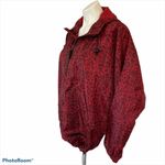 KAELIN SKI Vintage Red & Black Windbreaker Size S Photo 2