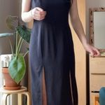 Vintage black midi dress with high slits 🖤 Size 6 Photo 7