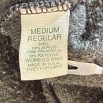 VTG LL Bean Womens Sherpa Fleece Jacket Cozy Outdoorsy USA Made Gray Medium Photo 8