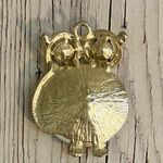 Gold Owl Pendant Necklace with Crystal Belly 🌼 Photo 3
