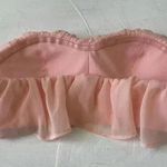 House Of CB Julita Blush Draped Chiffon Bra Bustier Top Size M Photo 3