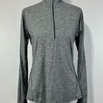 Nike Running Element Half Zip Dri-Fit Long Sleeve Top Sz M Women’s Grey Photo 0