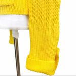 Talbots  Yellow 100% Mercerized Cotton Knit Sweater Photo 2