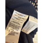 Loft  Womens Floral Print Twist Front Casual Short Sleeve‎ Dress Navy Small Photo 3