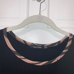 Boohoo  black top with tiger design lining Photo 1