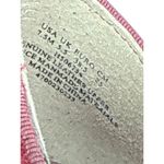 Hush Puppies Size 7.5 Burgundy Suede Slip-On Shoes Embroidered Detail Photo 8