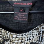 Francesca's Francesca Rose Y2K Maxi Dress Women Size M Sleeveless Snakeskin Rose Print Lined Photo 2