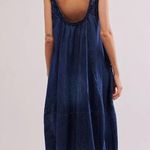 Free People Clear Skies Denim Maxi Dress S Photo 4