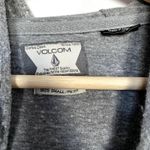 Volcom gray aztec stripe patterned hoodie sweater women's size small petite Photo 2