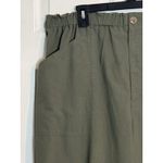 Dressbarn Women's Green Elastic Waist Polyester/Cotton Blend Pants, 20W Photo 2