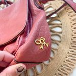 Oryany Mauve Pink Pebbled Leather Tassel Crossbody Bag Photo 5