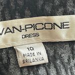 Evan Picone  | Gray Printed Sleeveless Sheath Dress Sz 10 Photo 5