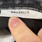 SLVRLAKE Beatnik slim straight distressed rigid denim jeans washed black size 25 Photo 13