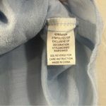 Blu Pepper  Embroidered Boho Peasant Top NWT Women’s Small Light Blue Floral Photo 4