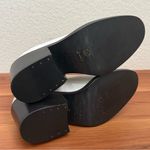 Acne Studios  White Leather Derby Oxford Lace Up Chunky Heels Shoes Size 37 Photo 9