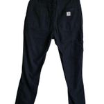 Carhartt Women's Slim Fit Black Crawford Skinny Leg Work Pants Jeans Size 8 Photo 1