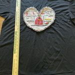 Hanes Embroidered Size XL Women Shirt 90’s Sewn Vintage Made In USA Farm Country Photo 4