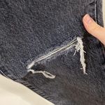 SLVRLAKE Beatnik slim straight distressed rigid denim jeans washed black size 25 Photo 7