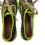 Vilagallo Tropico Blucher Espadrilles Leopard Print Shoes Size 39 / 9 Tan Photo 6