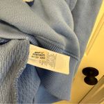 Aerie  Pullover Sweater Women’s Blue Hooded Kangaroo Pocket Drawstring Size Med Photo 6