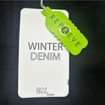 1822 Denim  Winter High Rise Flare Fleece Lining Black Stretch Size 8 NWT Photo 4