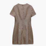 ZARA  NWT printed short sleeve mini dress with flare hem Photo 7